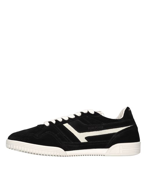 Sneakers in camoscio TOM FORD | 122J1348T-LCL306-U900CNERO